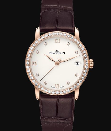 Blancpain Villeret Watch Review Villeret Women Date Replica Watch 6127 2987 55